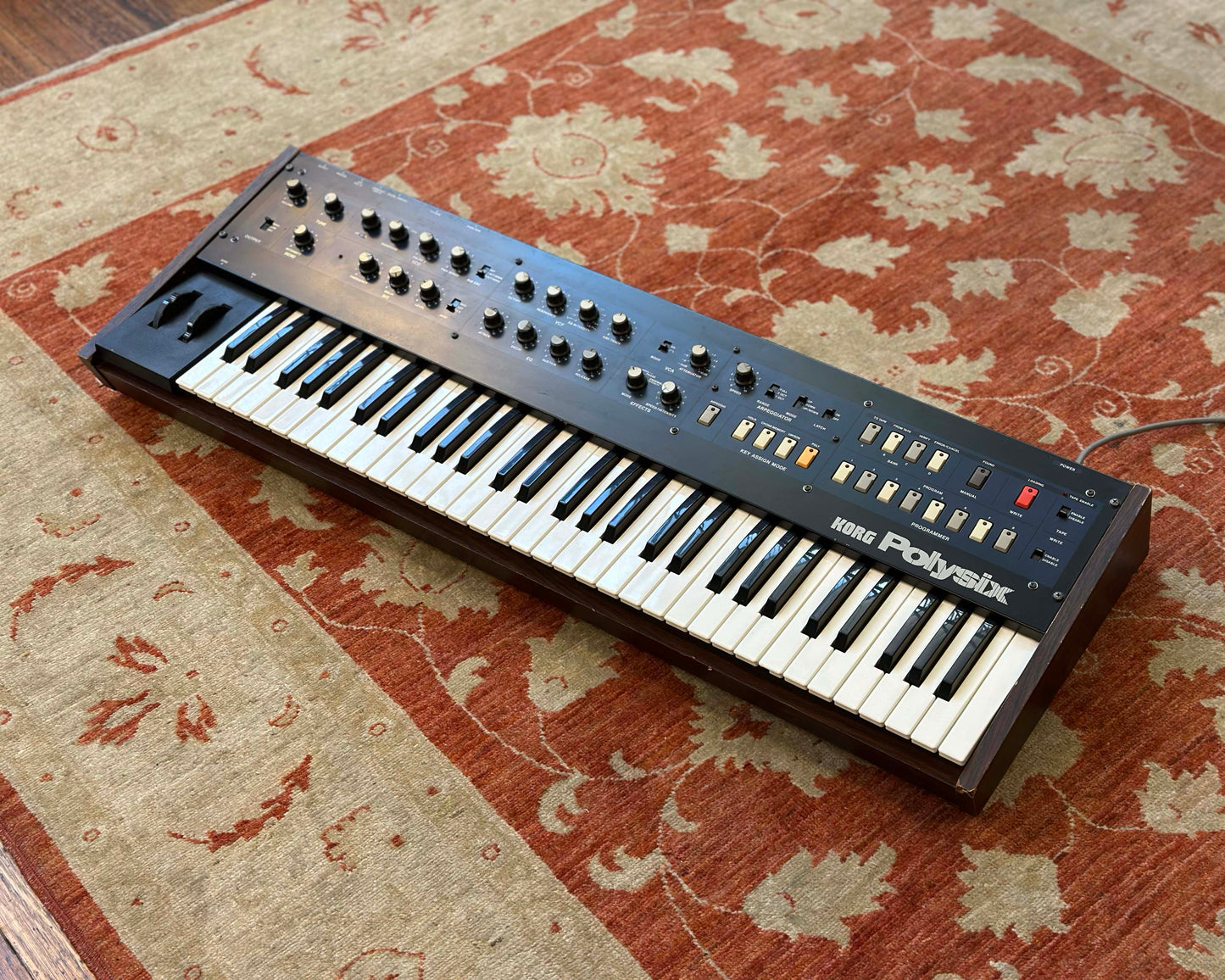 KORG PolySix Programmable 6 Voice Polyphonic Analogue Synthesizer