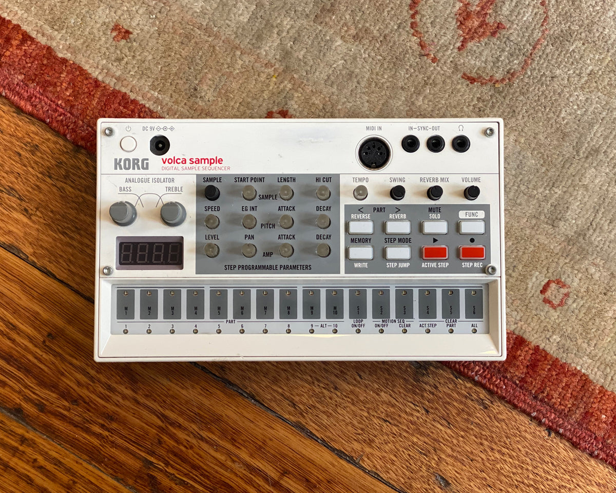 KORG Volca Sample V1 Digital Sample Sequencer – Found Sound
