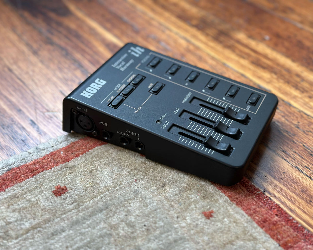 KORG ih Interactive Vocal Harmony Harmonizer Black Excellent