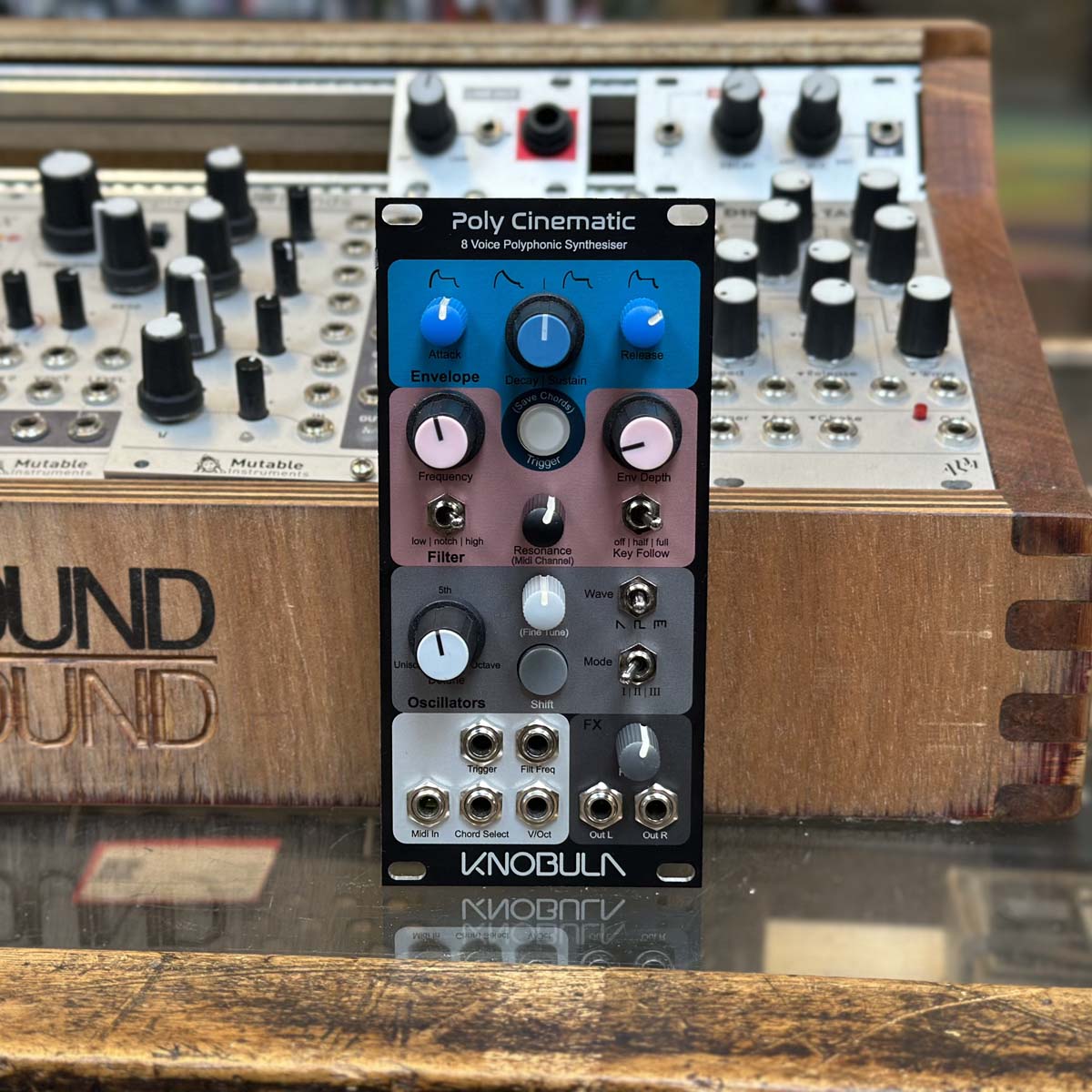 Knobula Poly Cinematic 8 Voice Polyphonic Synthesizer
