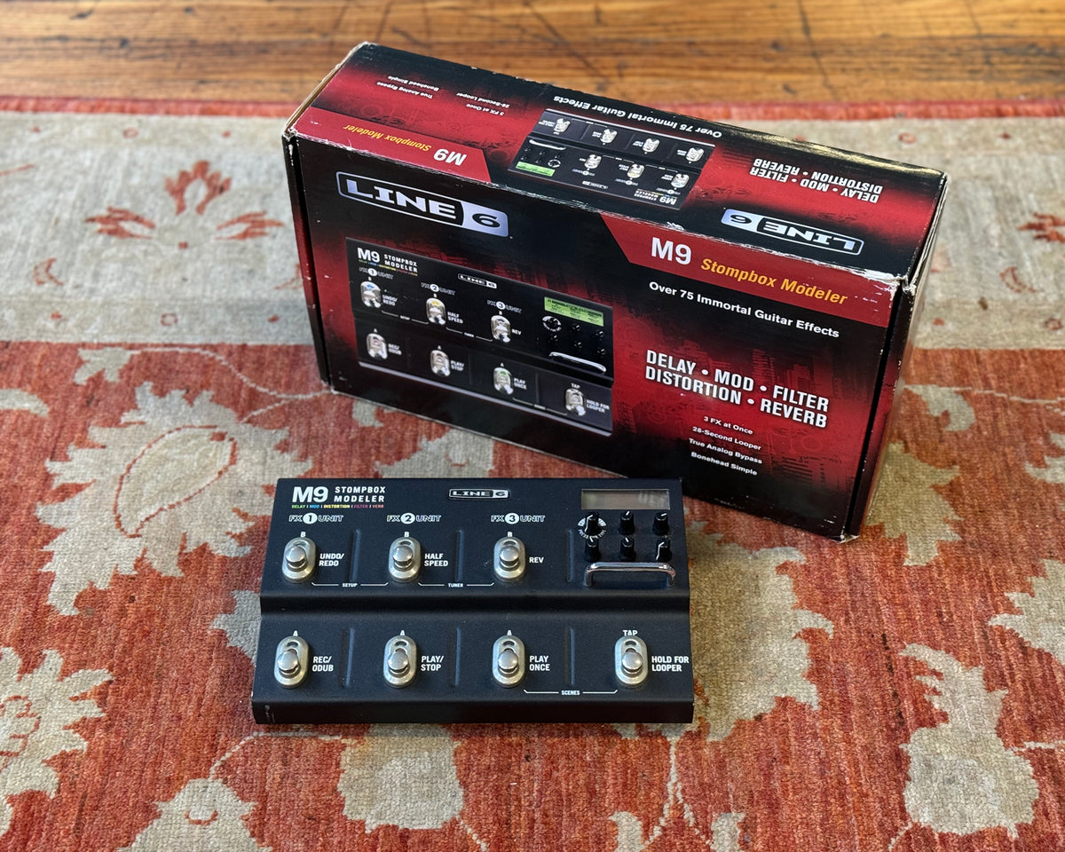 Line 6 M9 Stompbox Modeler – Found Sound Line 6 M9 Stompbox Modeler – Found Sound