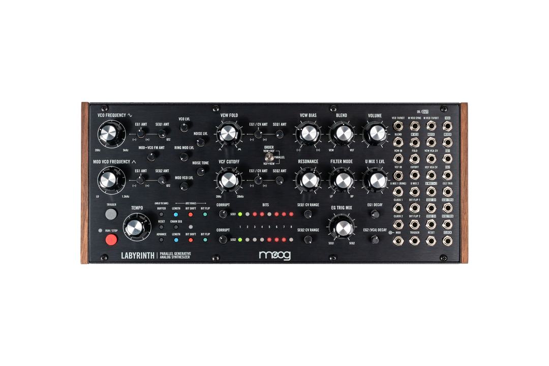 Moog Labyrinth Parallel Generative Analog Synthesizer