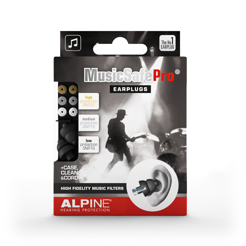 Alpine Musicsafe Pro Black Earplugs