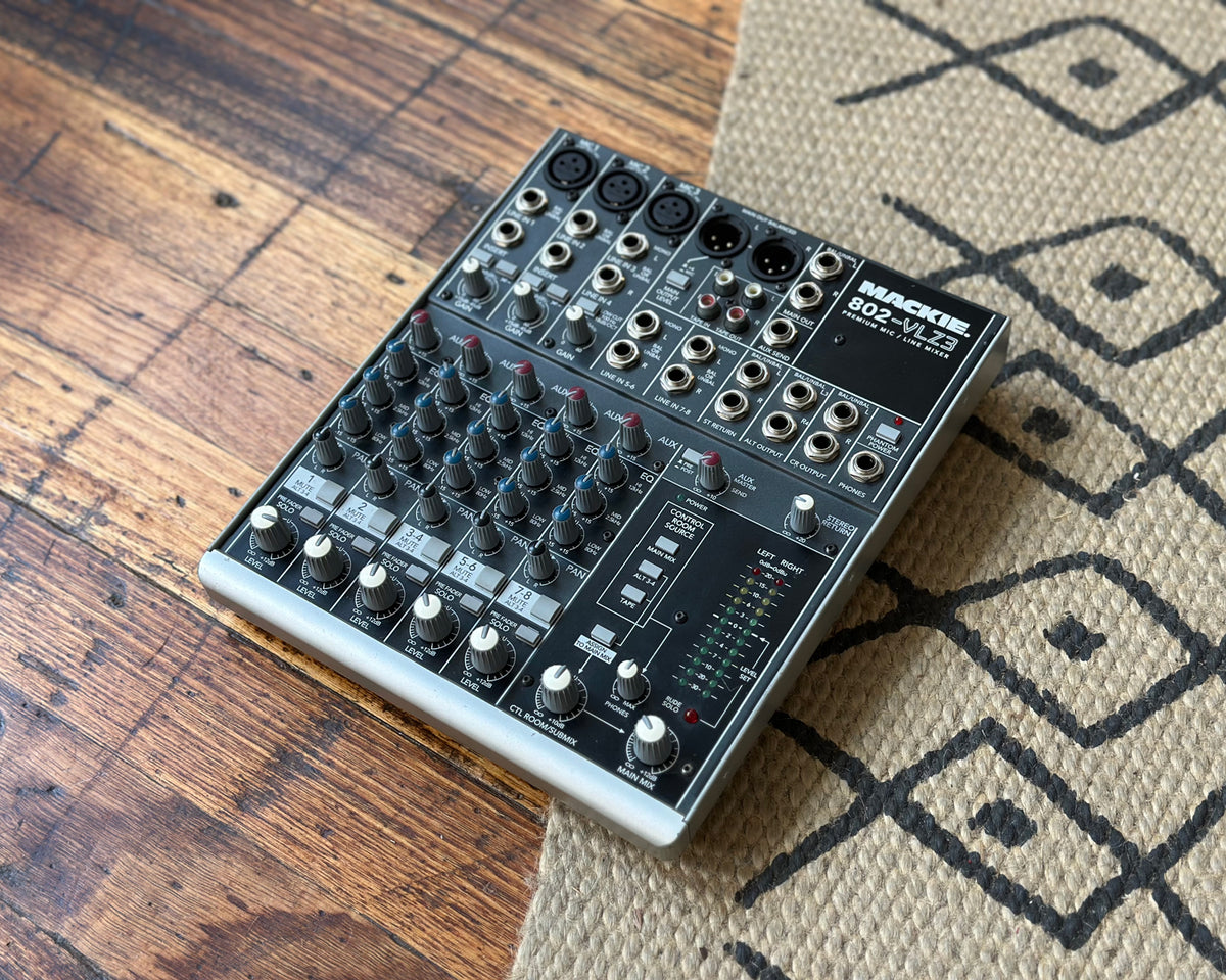 Mackie 802-VLZ3 8 Channel Mixer – Found Sound