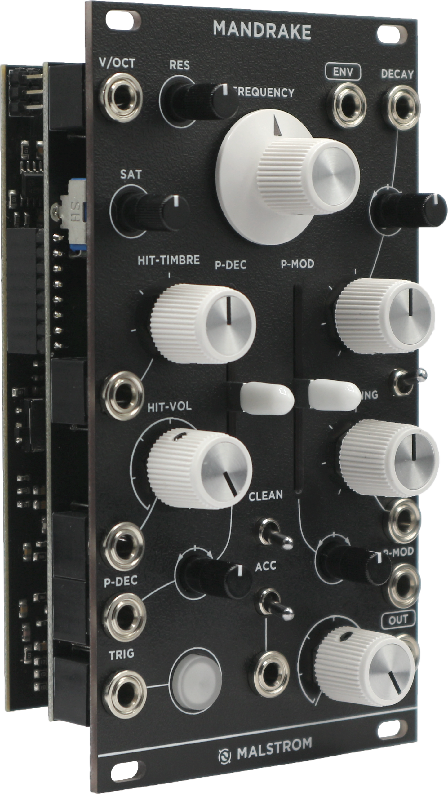 Malstrom Audio Mandrake Kick Drum Synthesizer