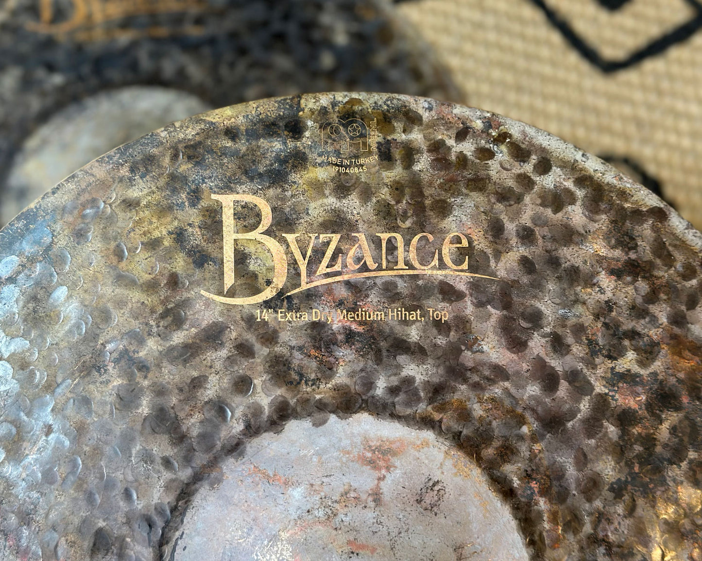 Meinl B14EDMH Byzance Extra Dry Medium Hats (Pair)