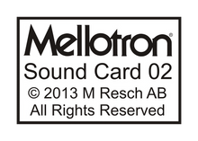Load image into Gallery viewer, Mellotron Sound Card 02