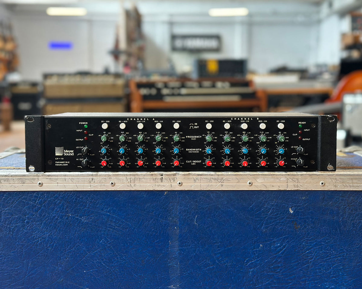 Meyer Sound CP-10 Parametric Equalizer – Found Sound