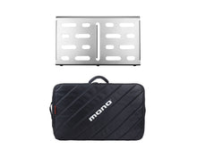 Load image into Gallery viewer, Mono Pedalboard Medium Silver + Tour 2.0 Accessory Case