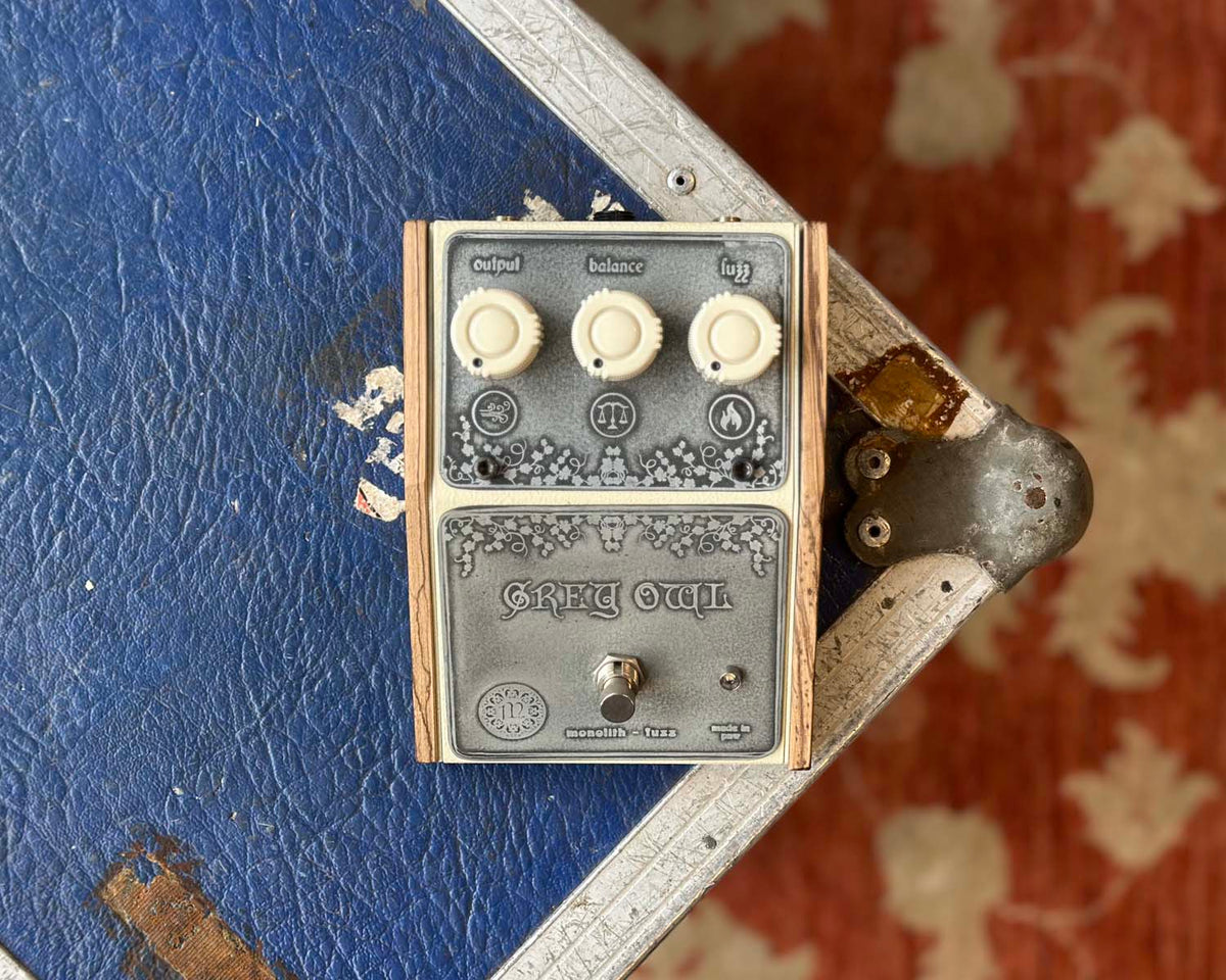 Monolith Grey Owl Modified Silicon Sustain Pedal – Found Sound