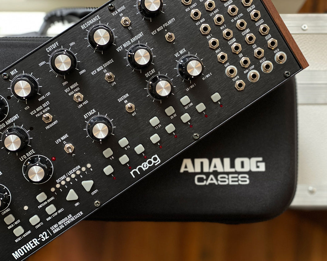 Moog Mother-32 Analog Synthesizer w/ Analog Case