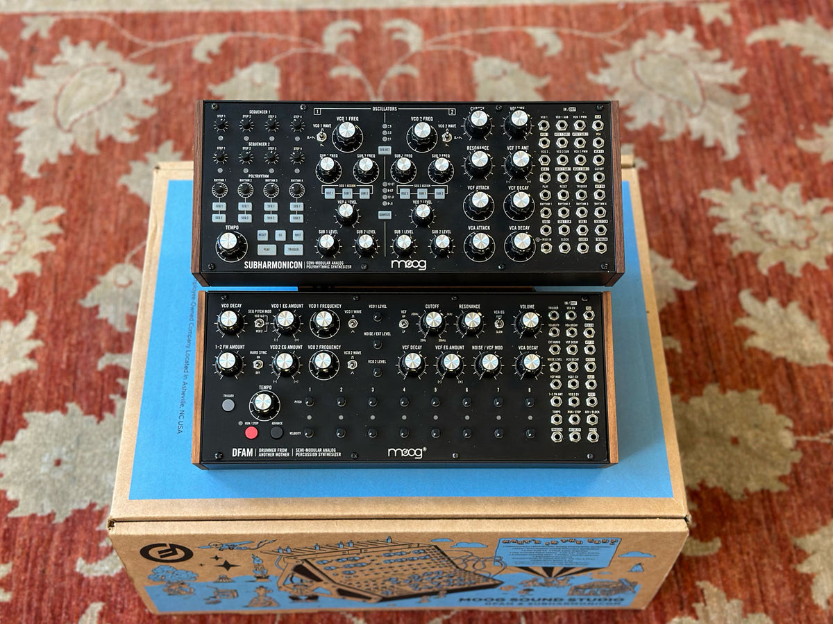 Moog Sound Studio Bundle (DFAM & Subharmonicon) – Found Sound