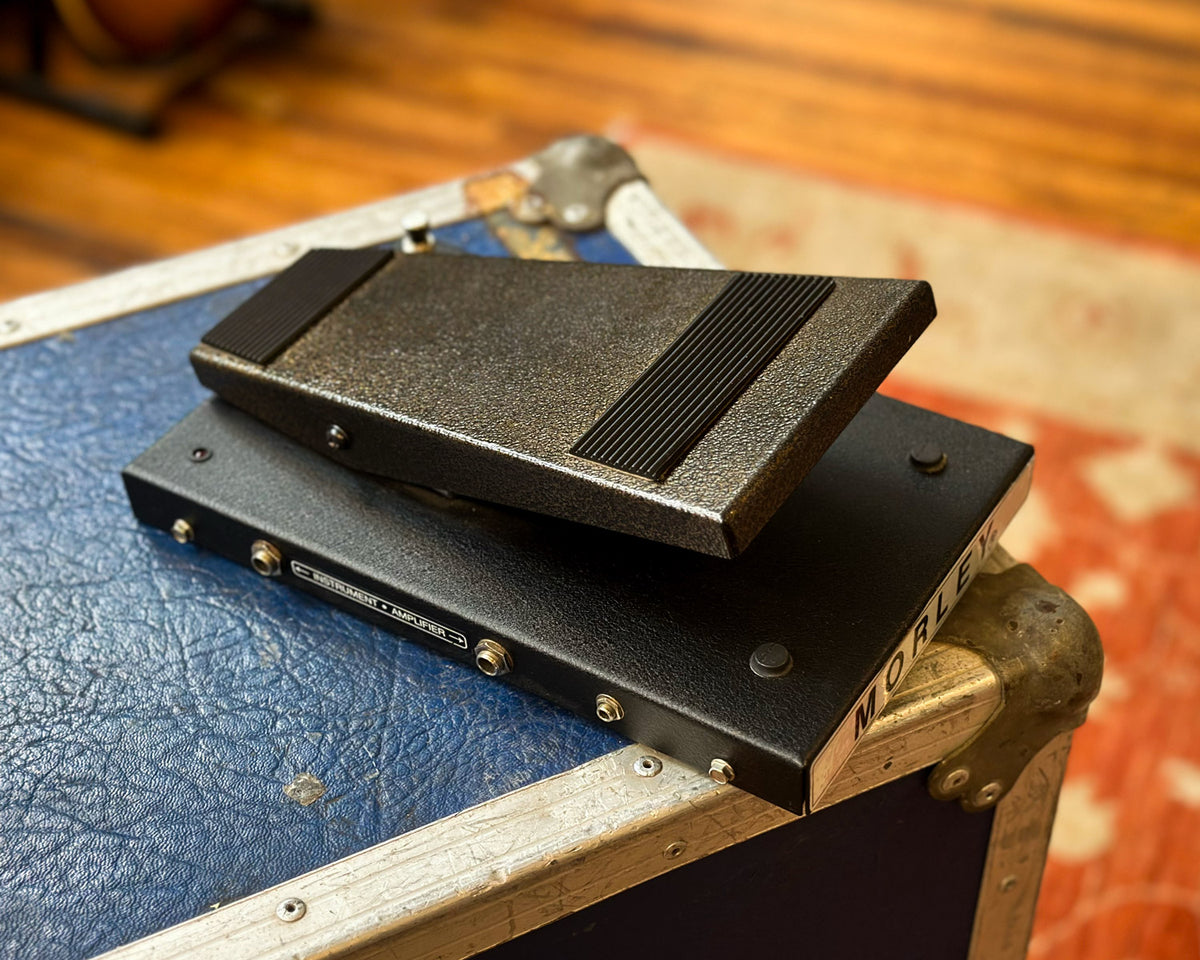 MORLEY BLACK GOLD BWV-VT ボリュームワウペダル【錆あり】 Rare 1980s Morley Black Gold Model BWV-VT VARIABLE WAH
