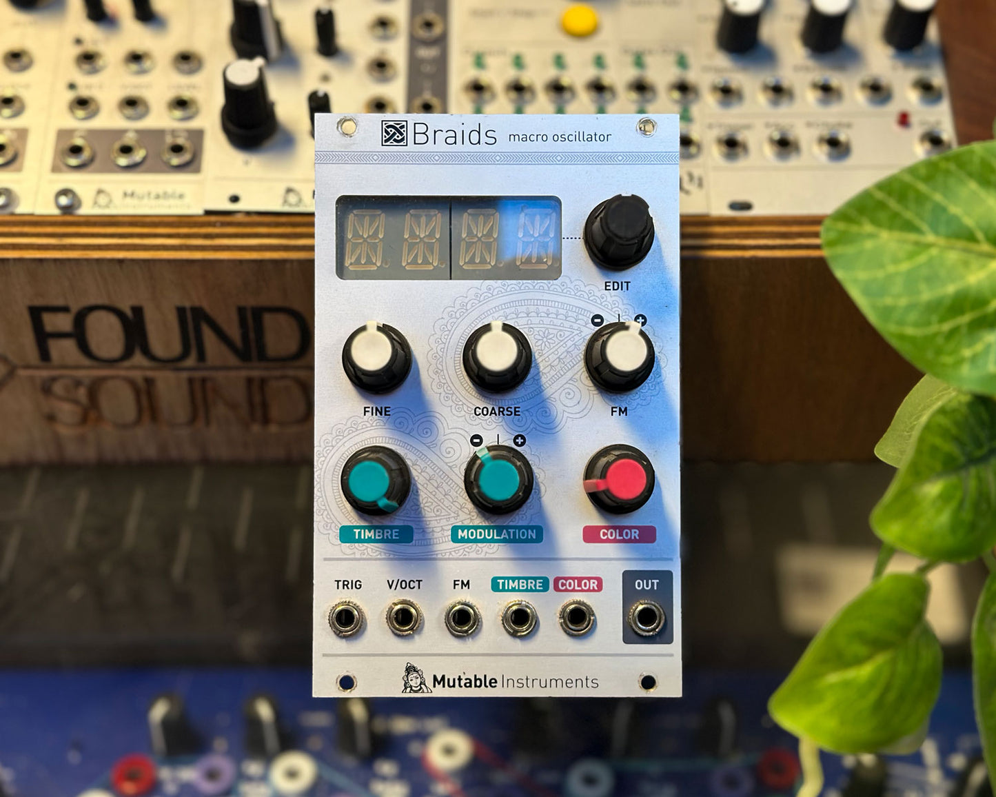 Mutable Instruments Braids Voltage-Controlled Monophonic Digital Sound Source