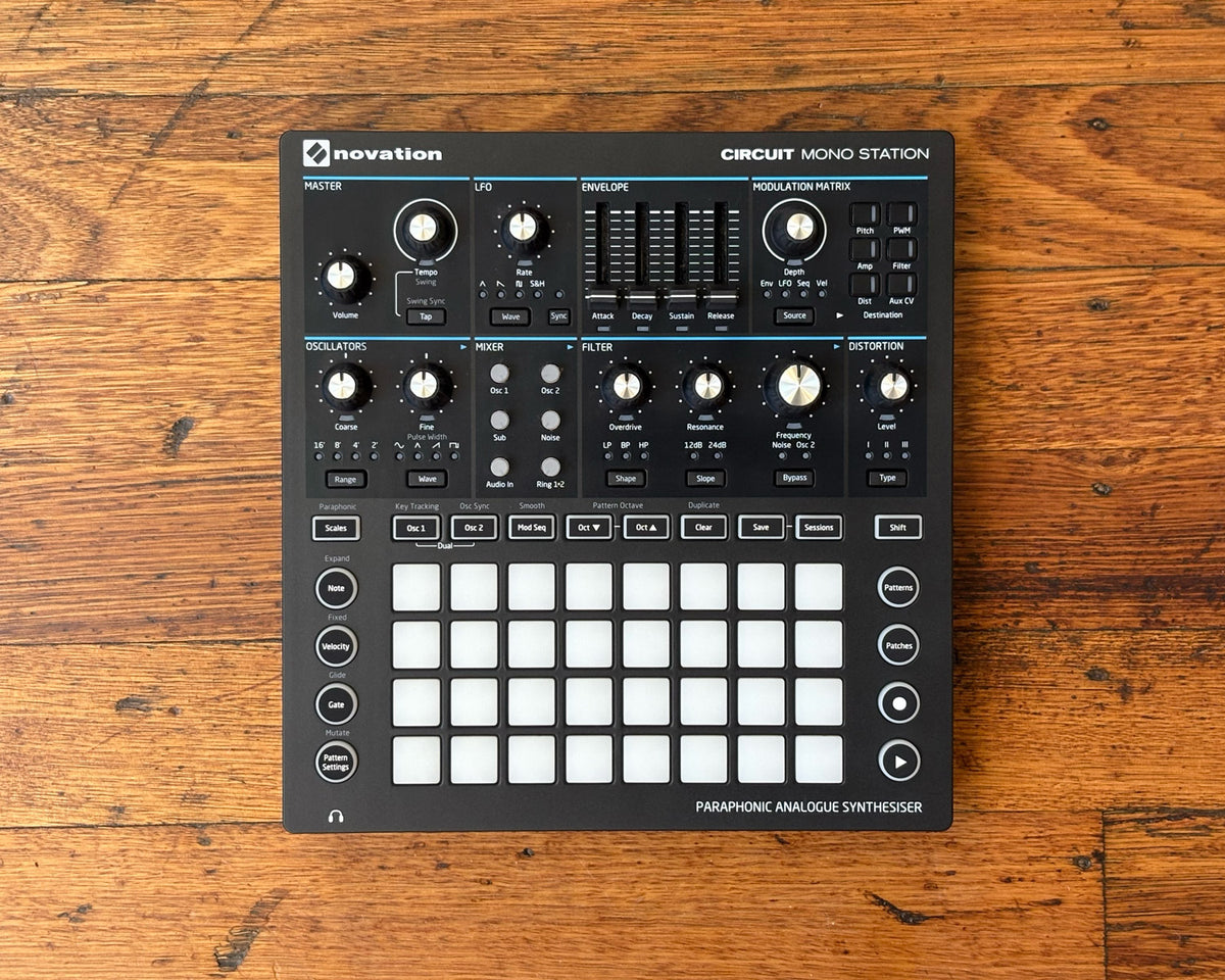 Novation Circuit Mono Station – Found Sound