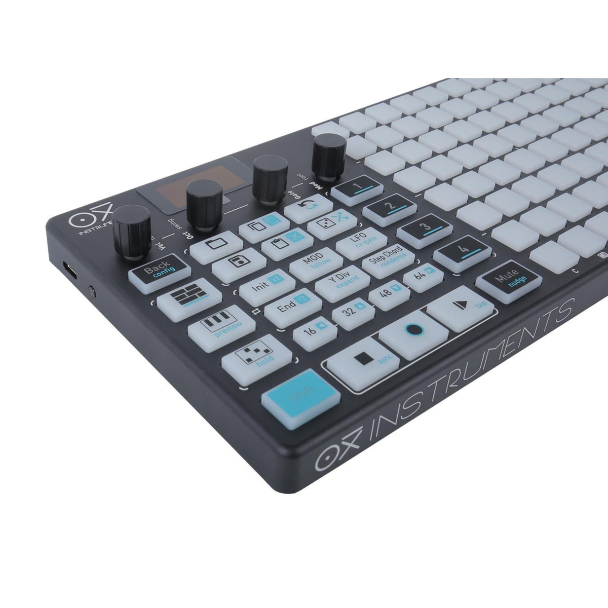 Oxi Instruments OXI One Multi Track Performance Sequencer Found Sound oxi-instruments-oxi-one-multi-track-performance-sequencer-found-sound