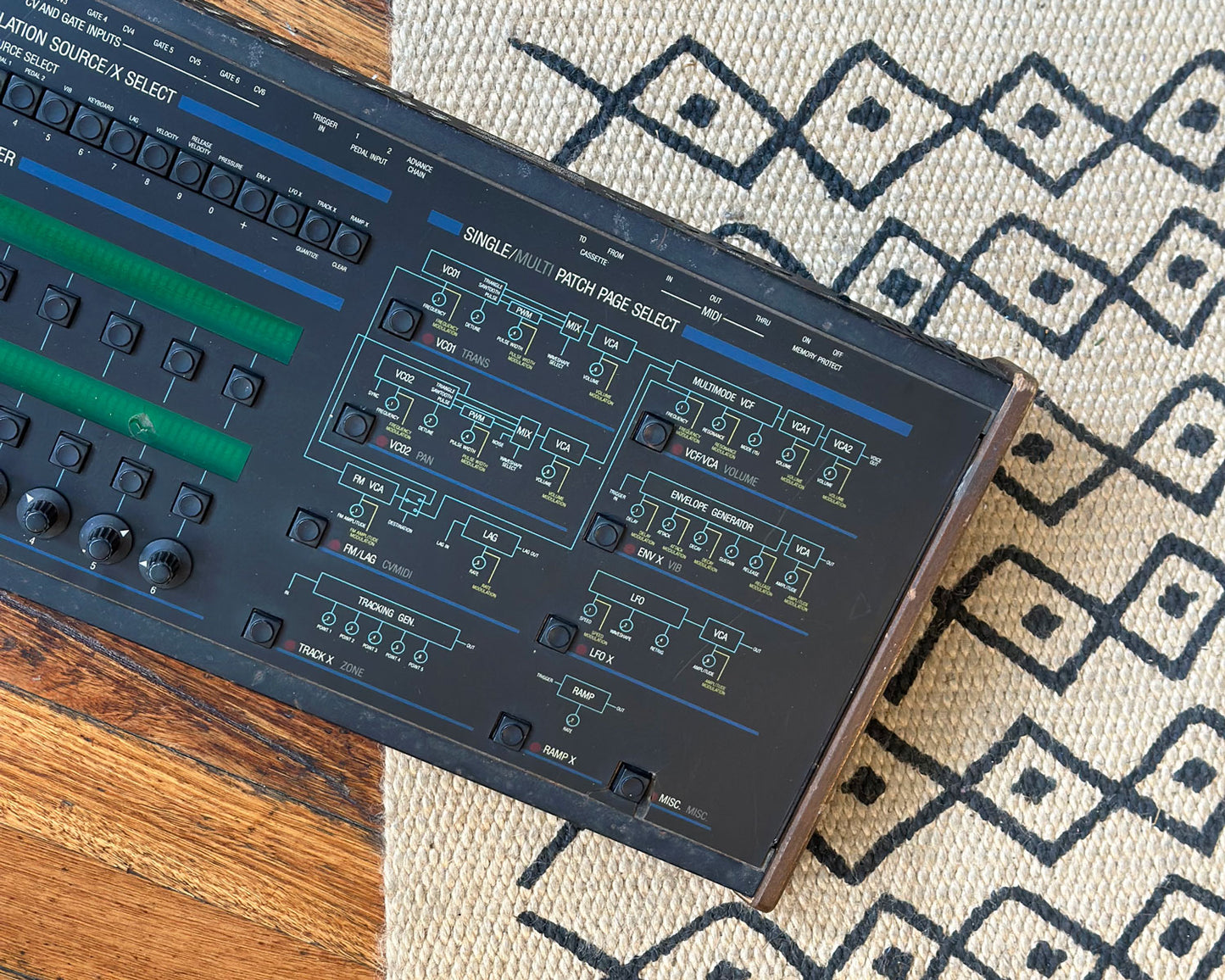 '80s Oberheim XP-1 Xpander Six-Voice Analogue Synthesiser 🇺🇸