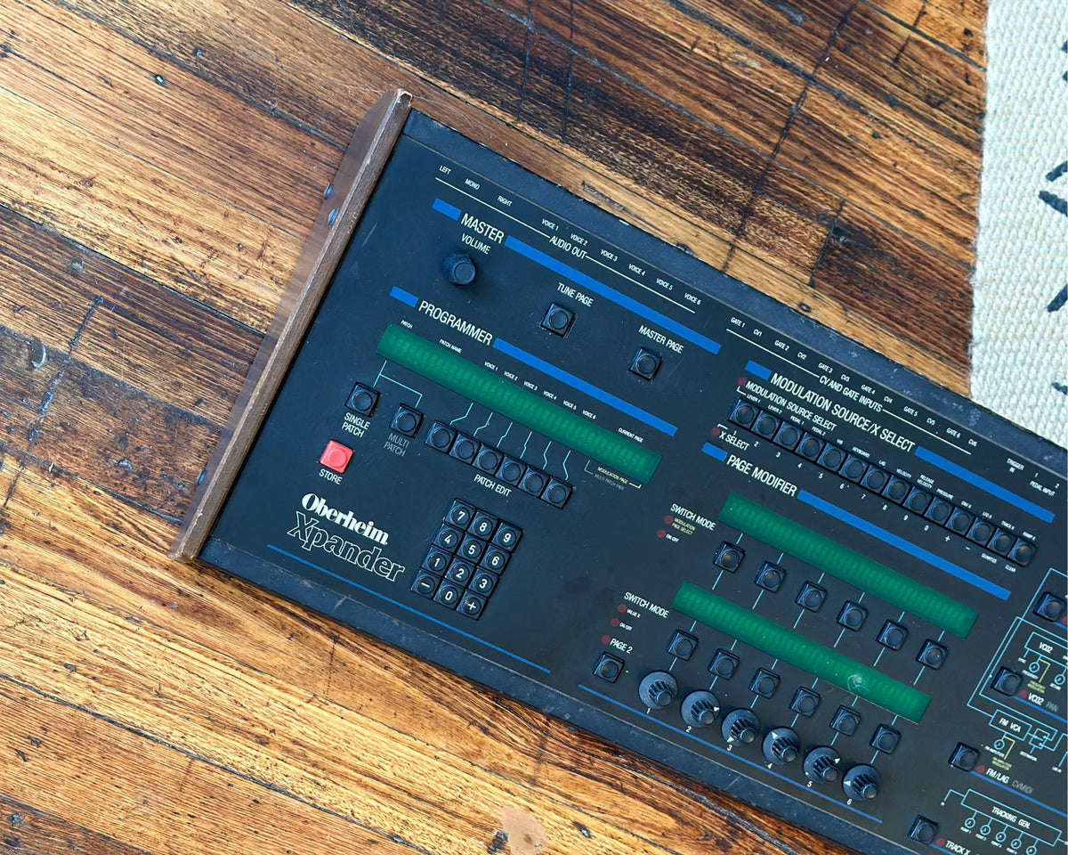 80s Oberheim XP-1 Xpander Six-Voice Analogue Synthesiser 