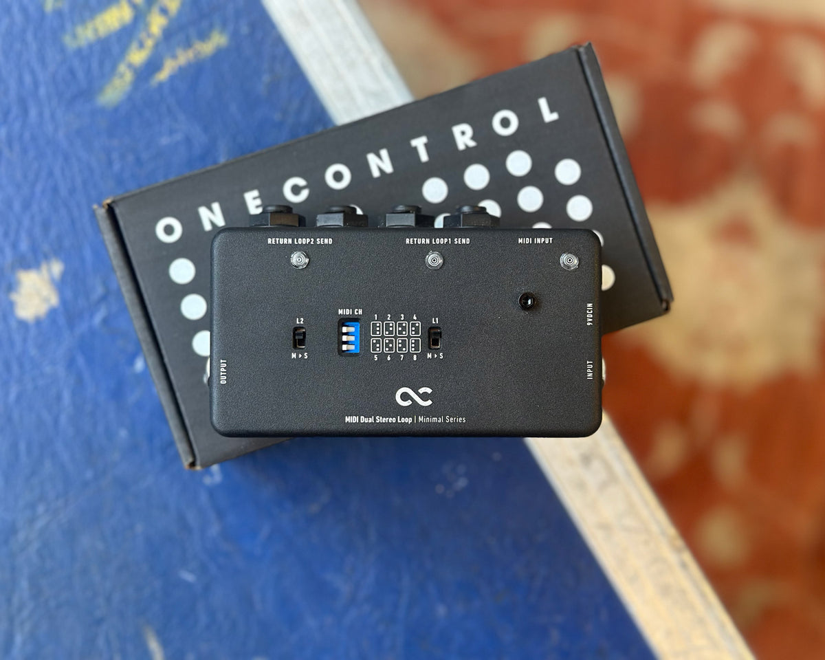 One Control Minimal Series MIDI Dual Stereo Loop – Found Sound