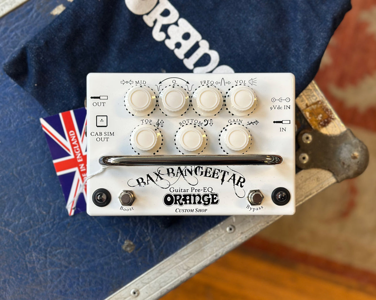 Orange Bax Bangeetar Guitar Pre-EQ Guitar Pedal | Review