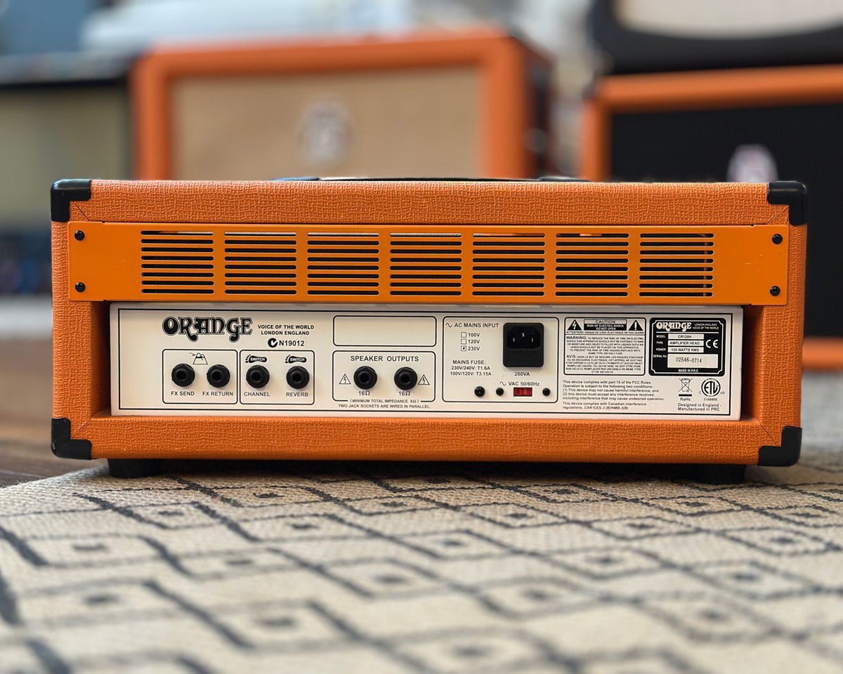 Orange CR120H Crush Pro 120-Watt Guitar Head – Found Sound