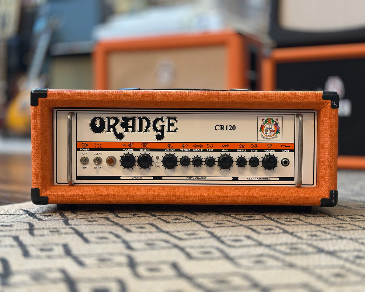 廃盤 ORANGE CRUSH 保た PRO 120 ヘッド アンプ CR120H