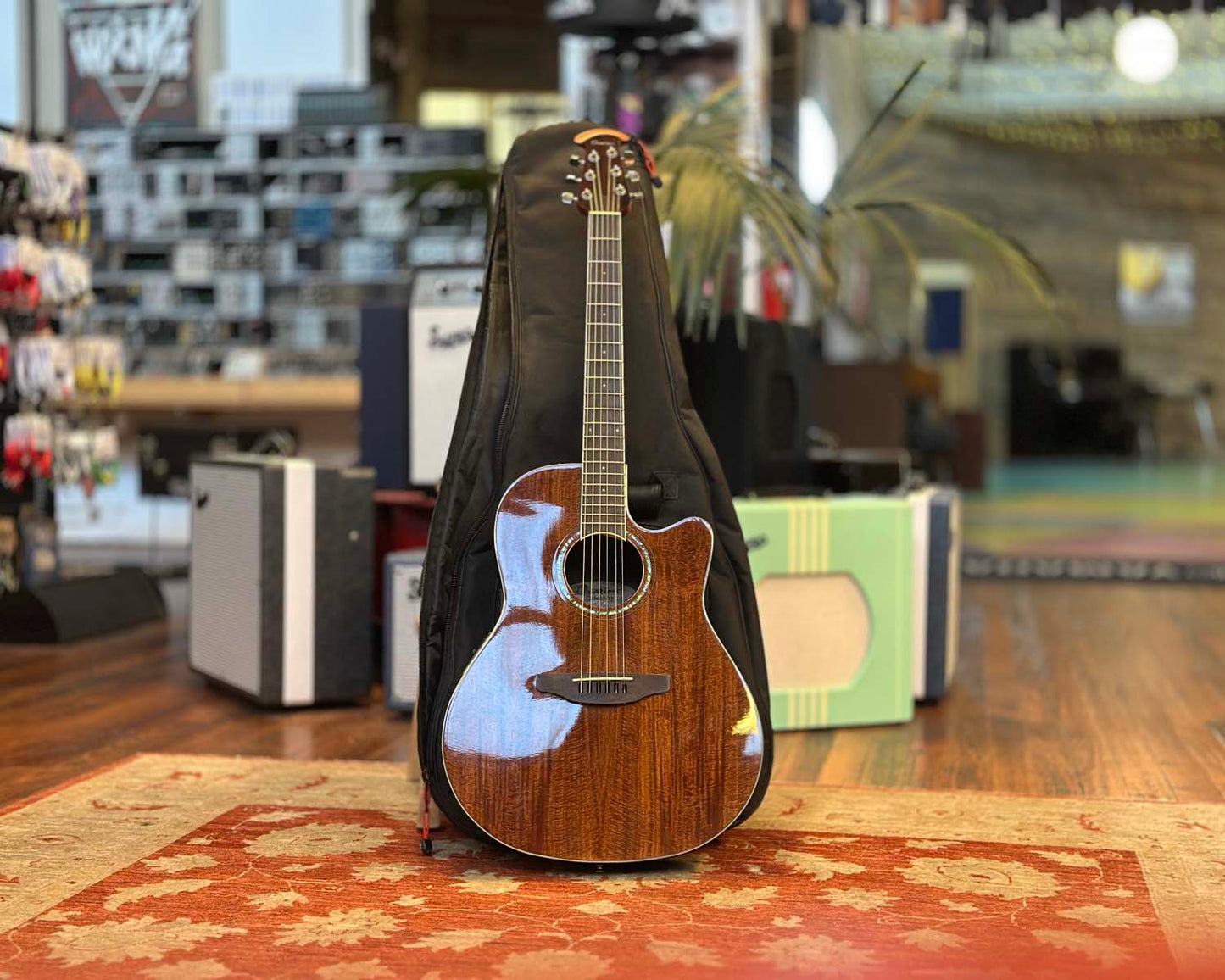 Ovation CS24P-FKOA Celebrity Acoustic Electric Guitar