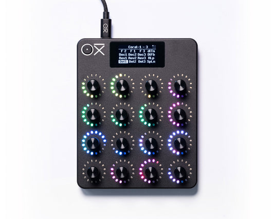 Oxi Instruments OXI E16 Portable Rotary MIDI Controller