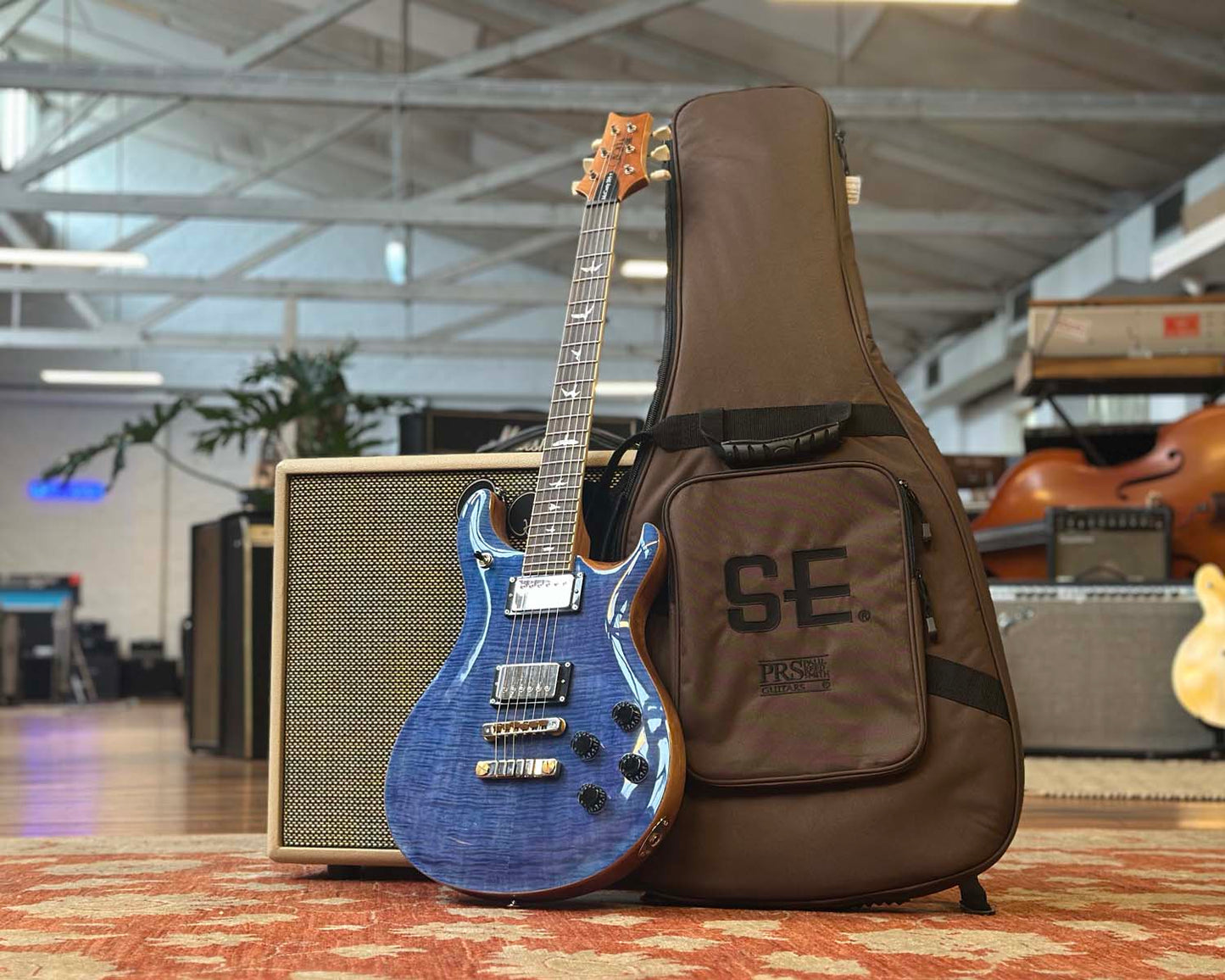 Paul Reed Smith SE McCarty 594 - Faded Flame Blue