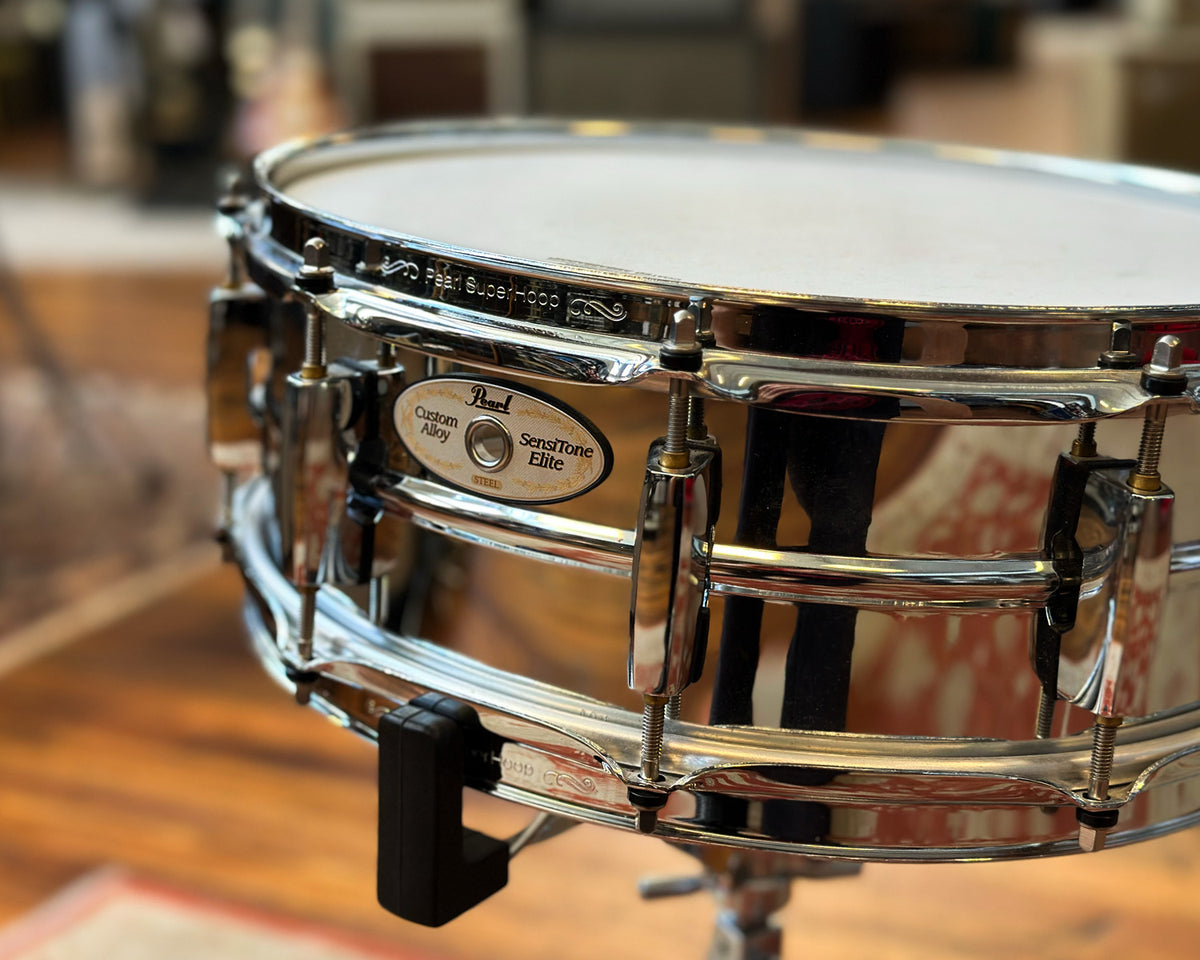 PEARL Custom Alloy Sensitone14x5.5スネアドラム PEARL Custom Alloy Sensitone14x5.5スネアドラム USED]Pearl