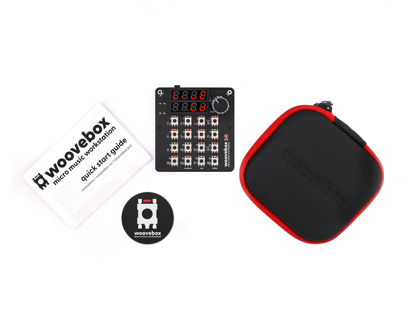 Pocket Animal Audio Woovebox SE Groovebox, Synthesizer, Sequencer, Sampler, & Drum Machine
