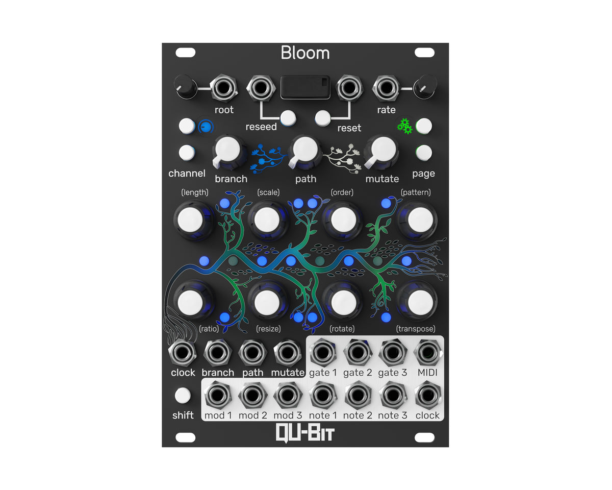 Qu-Bit Bloom v2 Fractal Sequencer – Found Sound
