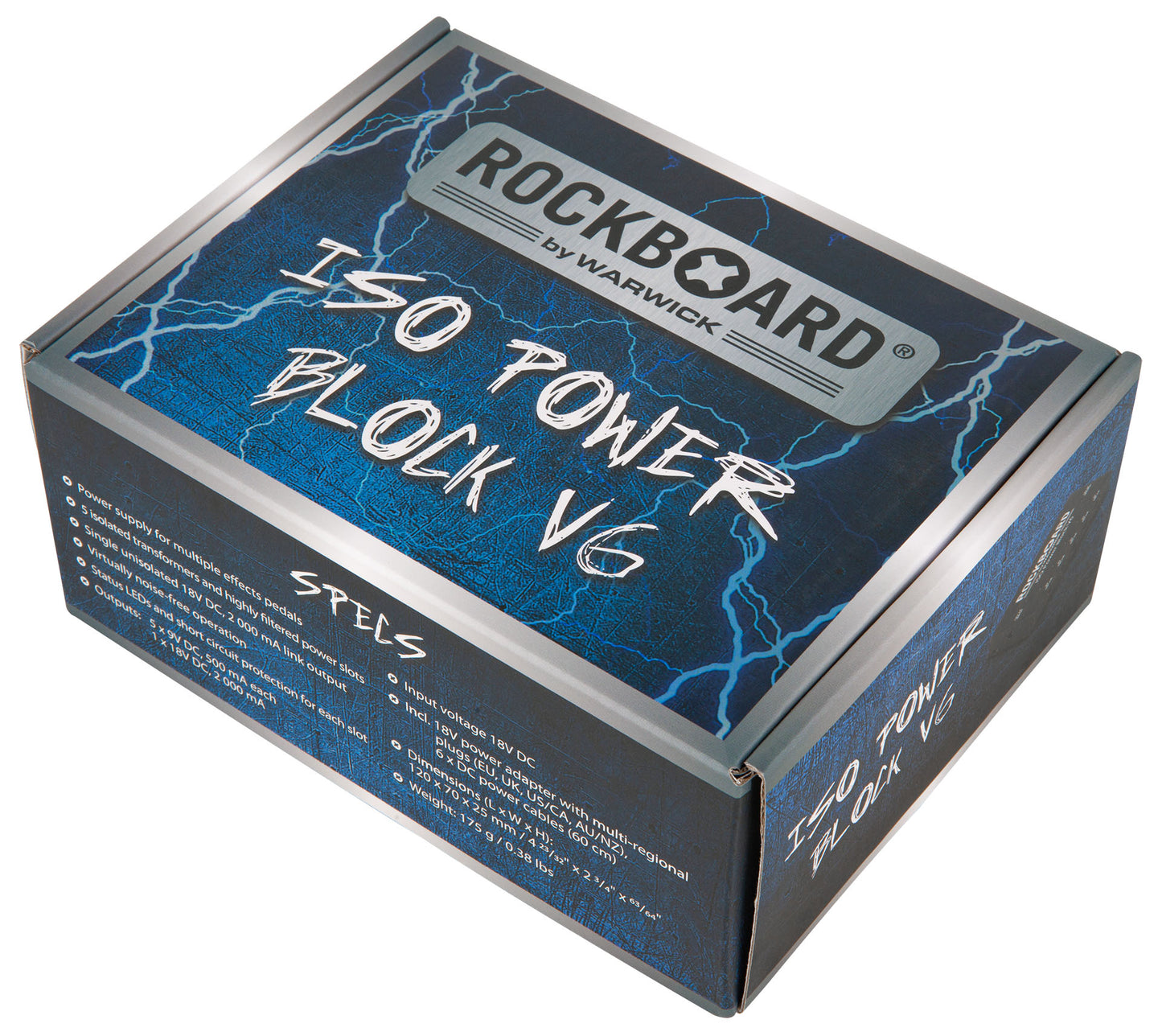 Warwick Rockboard ISO Power Block V6