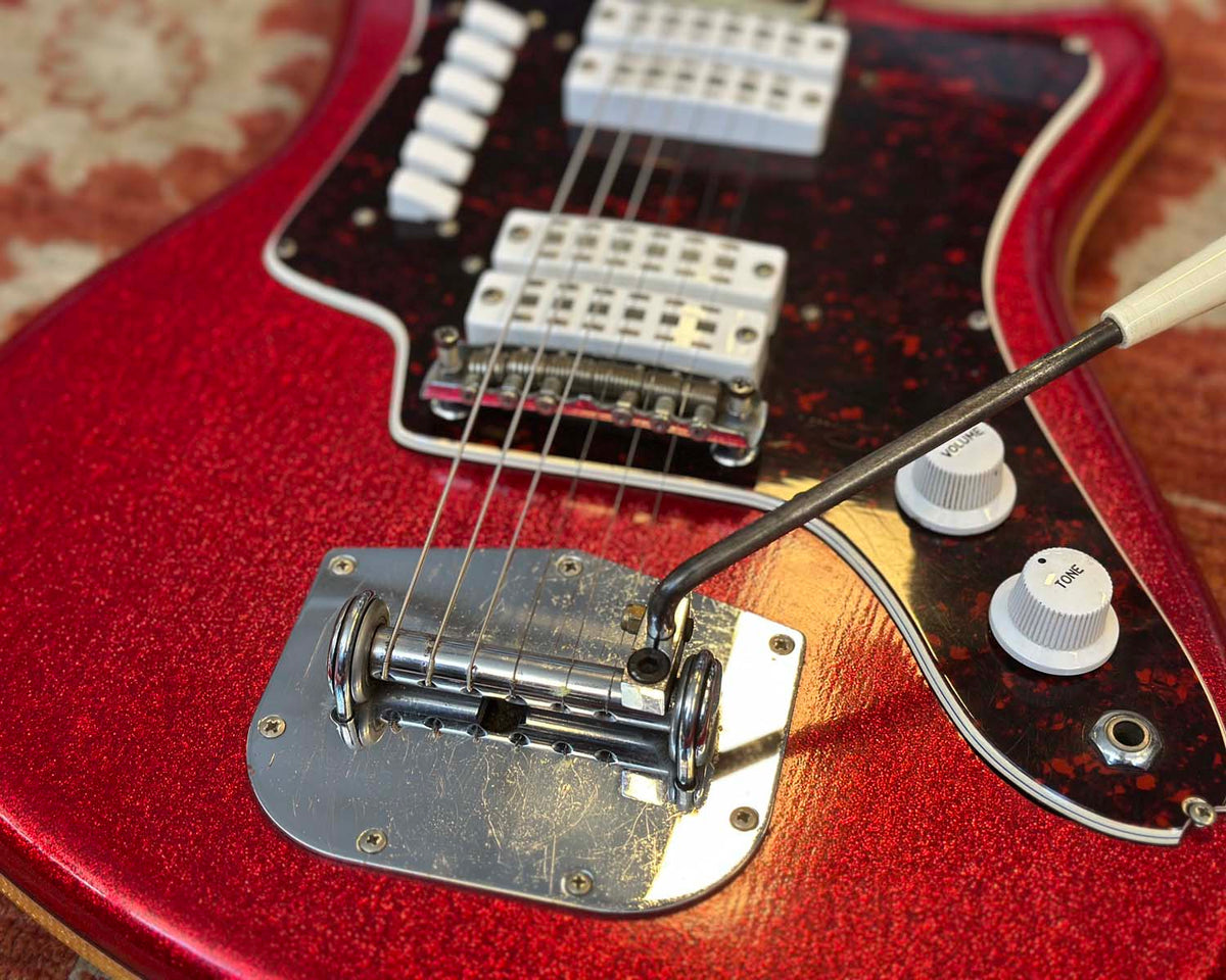 1960s Rex (EKO, Crucianelli) 500/V4 - Red Sparkle w/ OHSC