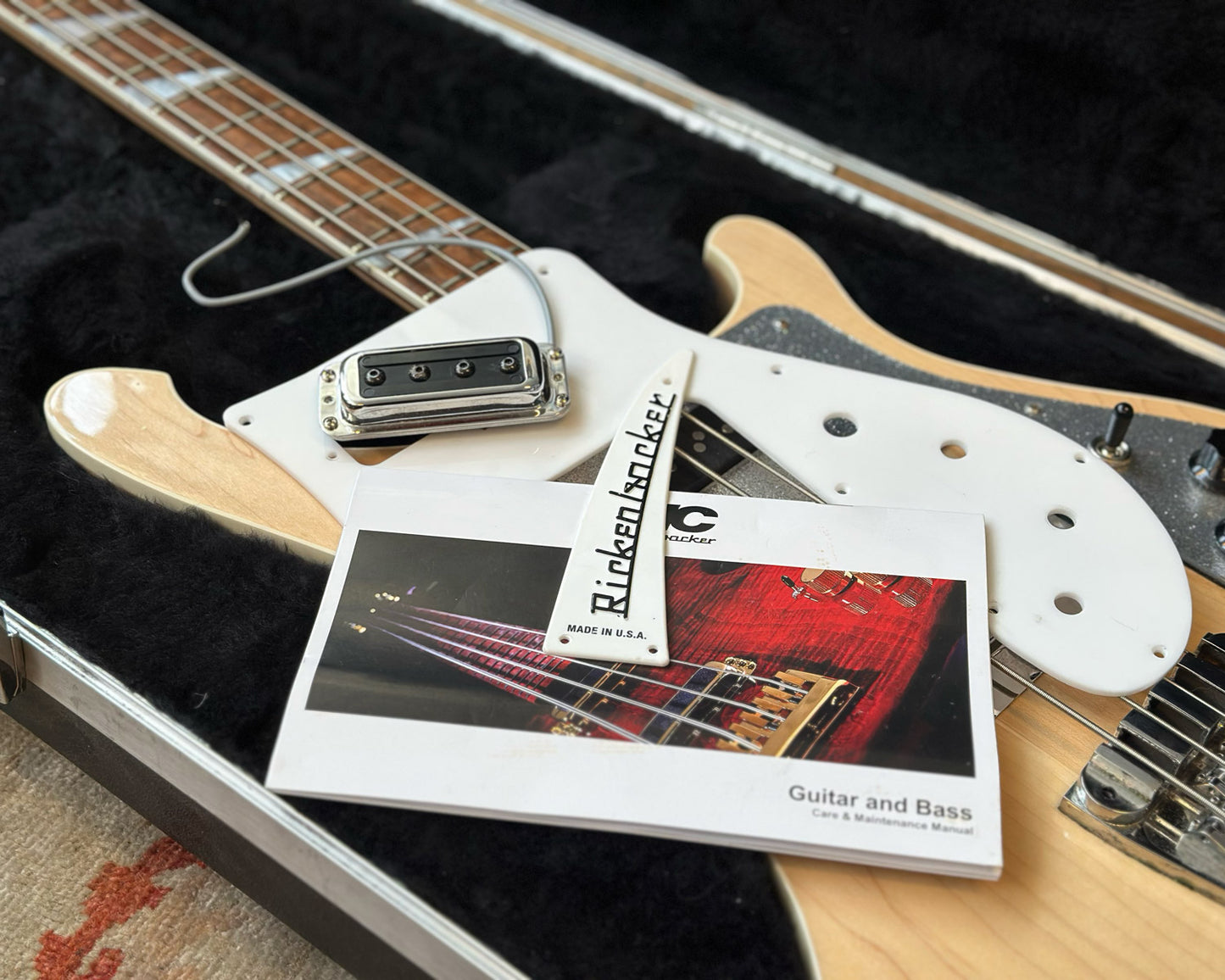 2021 Rickenbacker 4003 Bass - Maple Glo (Unfinished Fingerboard Model)