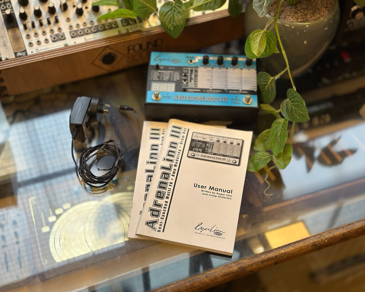 Roger Linn Adrenalinn III Beat Synched Multi FX – Found Sound