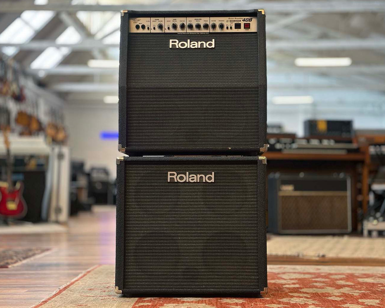 Roland GC-408 Guitar Amplifier w/ GC-408S Cabinet – Found Sound