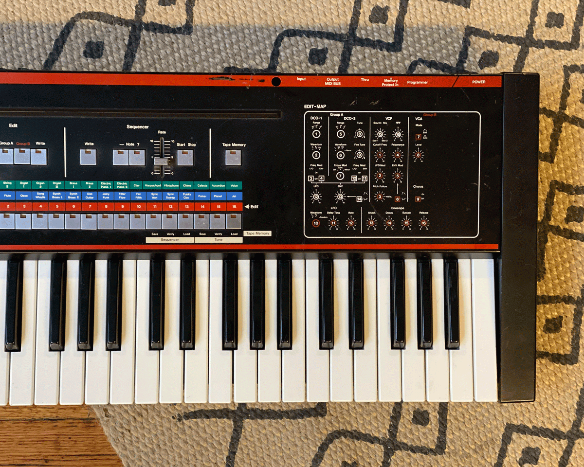 Roland JX-3P Polyphonic Analogue Synthesizer – Found Sound