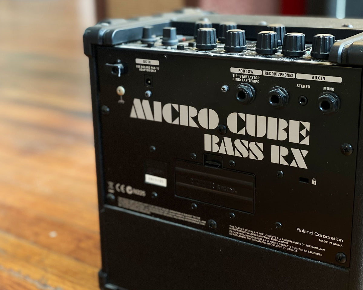 Roland MICRO CUBE BASS RX ベースアンプ Roland Micro Cube RX Bass Amp – Chicago Music Exchange