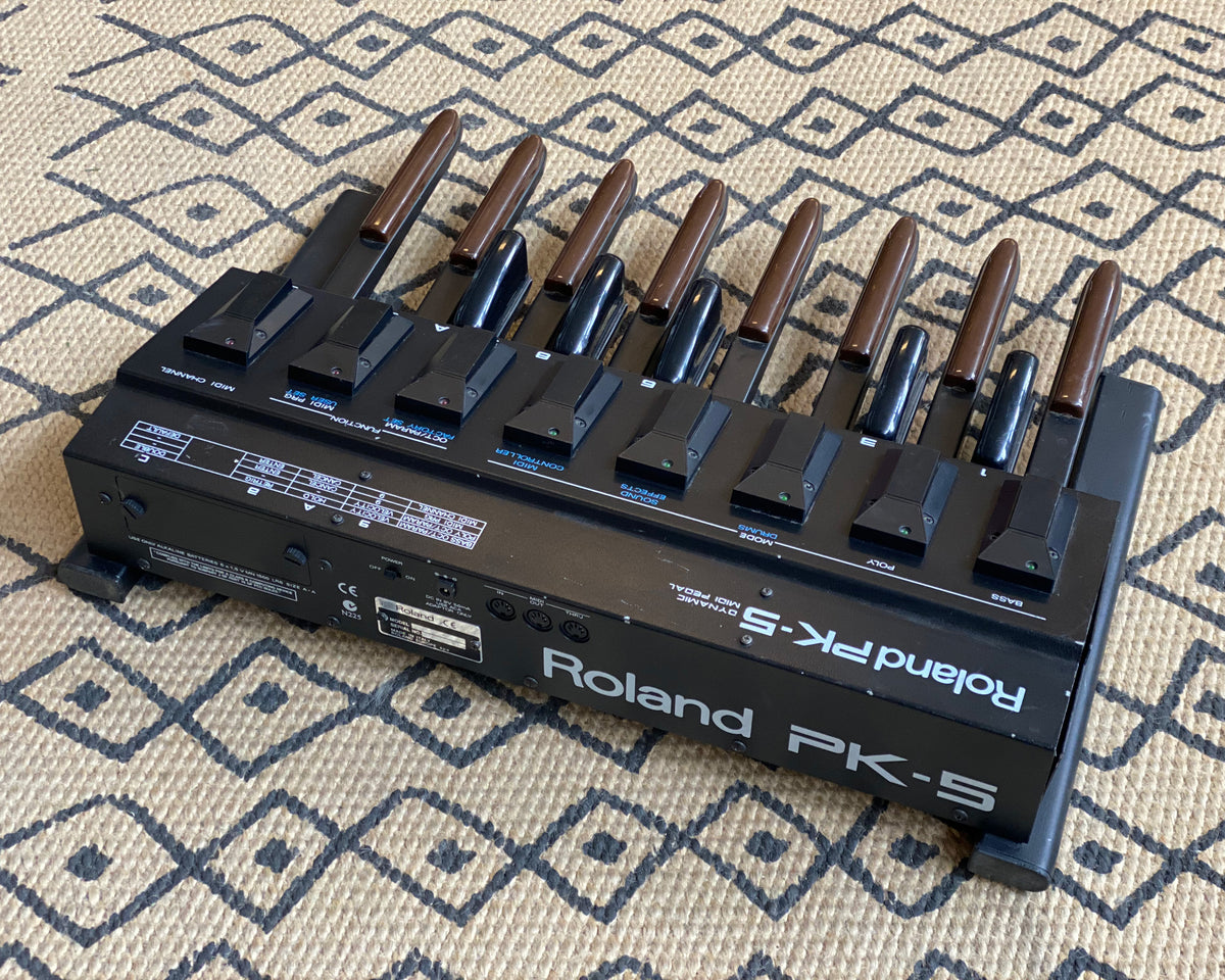 Roland PK-5　ダイナミック MIDI ペダル [動作確認なし] Roland PK-5 ダイナミック MIDI ペダル [動作確認なし] - メルカリ