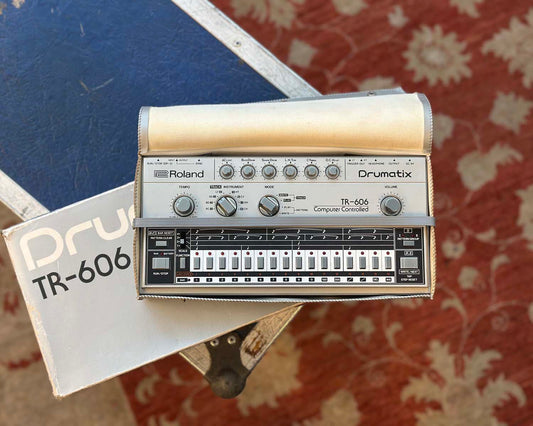 1983 Roland TR-606 Drumatix w/ Original Carry Case