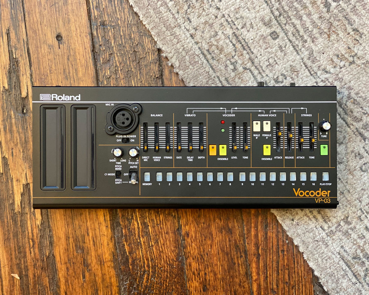 Roland VP-03 Vocoder – Found Sound