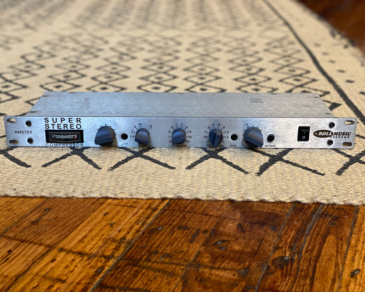 Roll Music RMS755 Super Stereo Compressor | Soundpure.com