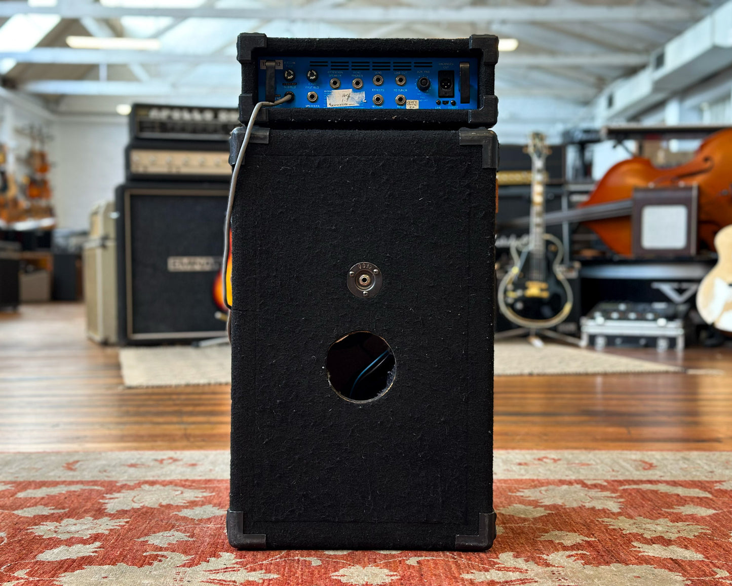 SWR Electric Blue 160 Watt Head With 2x10" Baby Blue Monitor