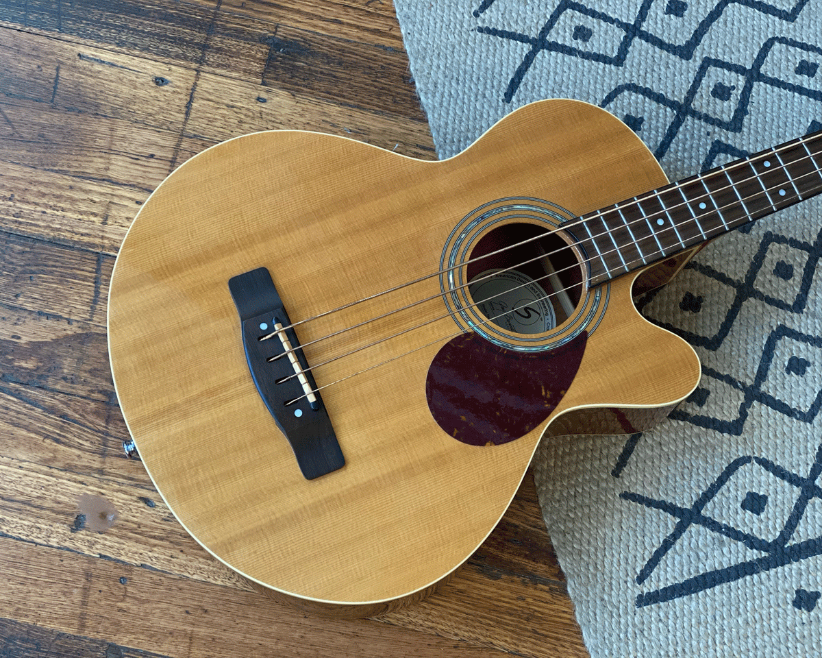 Samick Greg Bennett AB2 Acoustic Electric Bass