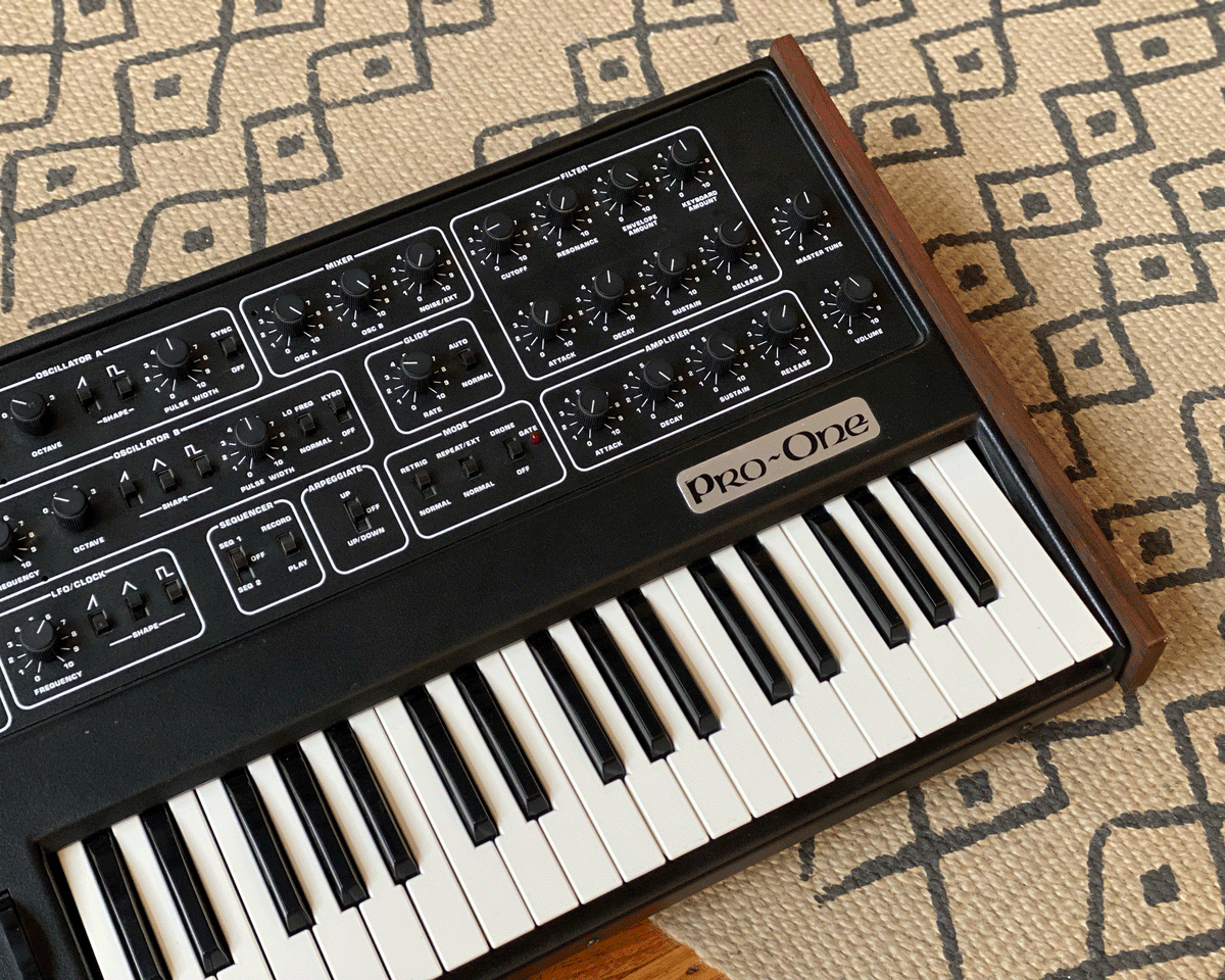 Sequential Circuits Pro-One Analogue Synthesizer – Found Sound