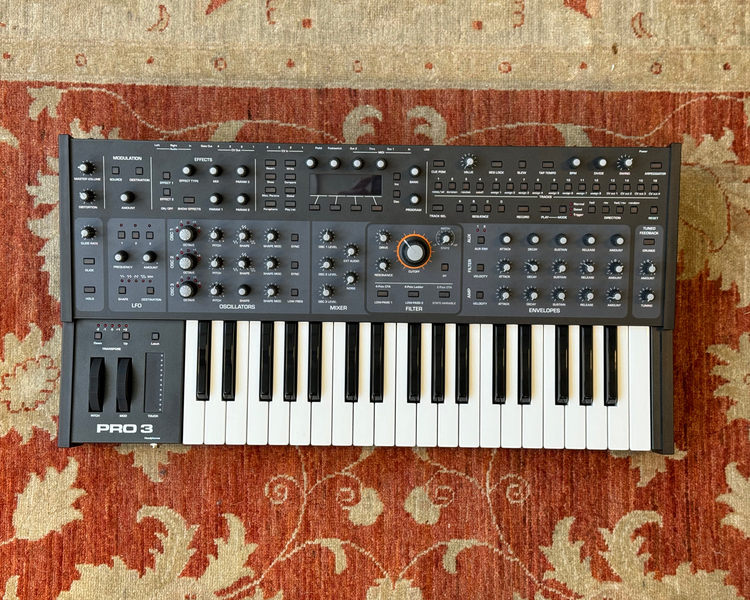 Sequential Pro 3 Multi-Filter Mono/Paraphonic Synthesizer – Found 