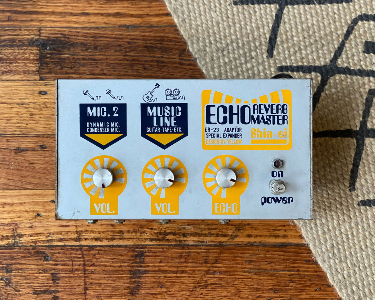 ECHO REVERB MASTER ギターエフェクター Shin-ei VINTAGE ER-23 Echo Reverb Master 70's（ビンテージ