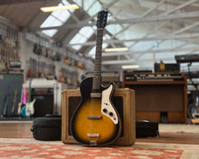 Load image into Gallery viewer, 1960s Silvertone / Harmony 1326 Stratotone 'Mars' w/ Curtis Novak Goldfoil