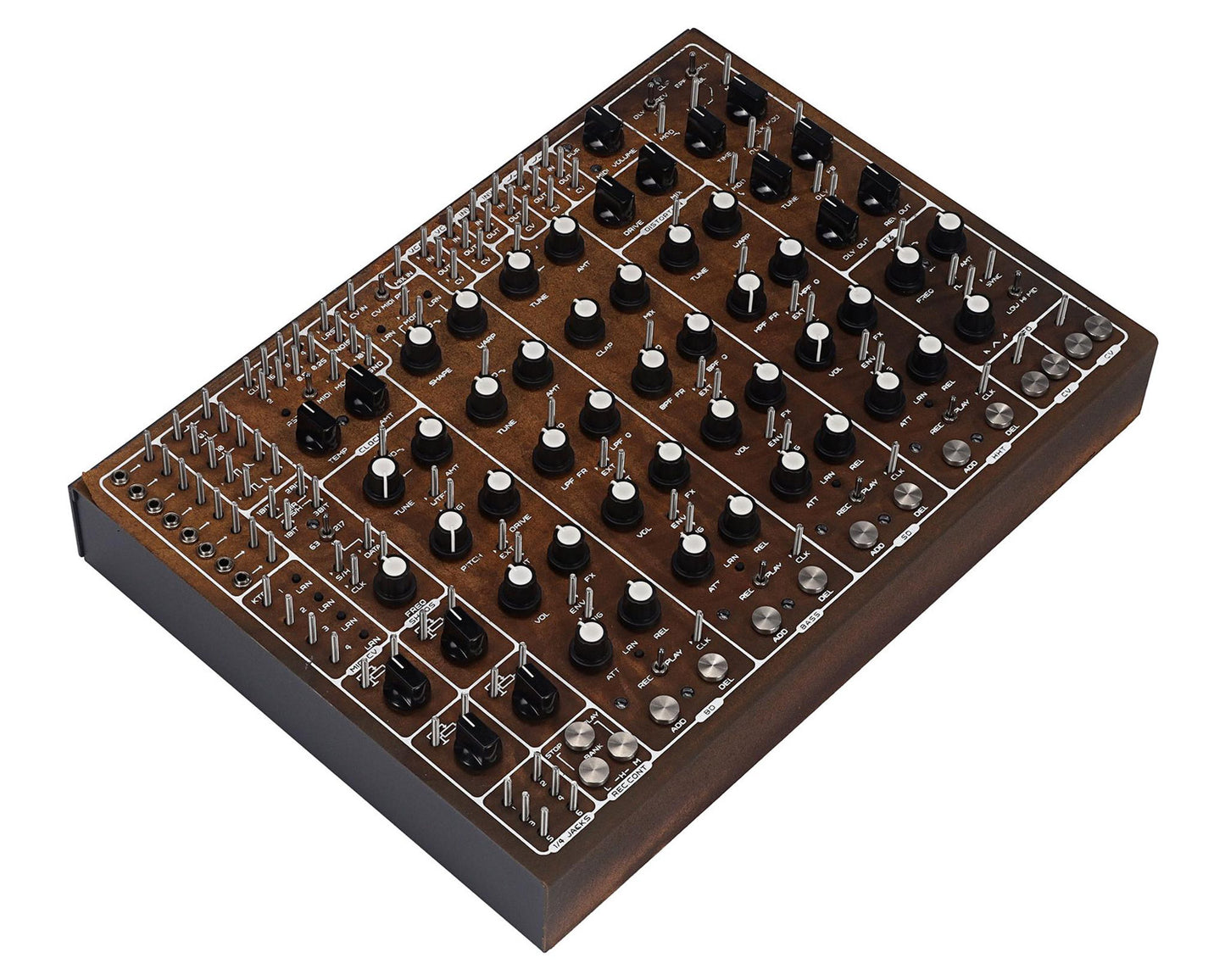 Soma Laboratory Pulsar-23 Turret Semi-Modular Drum Machine - Rusty